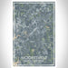 Mooresville North Carolina Map Print Portrait Orientation in Afternoon Style With Shaded Background