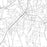 Mooresville North Carolina Map Print in Classic Style Zoomed In Close Up Showing Details
