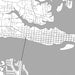 Morehead City North Carolina Map Print in Classic Style Zoomed In Close Up Showing Details