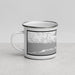 Left View Custom Morehead City North Carolina Map Enamel Mug in Classic