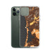 Custom Morro Bay California Map Phone Case in Ember