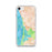 Custom iPhone SE Morro Bay California Map Phone Case in Watercolor