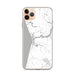 Custom iPhone 11 Pro Max Moss Landing California Map Phone Case in Classic