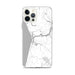 Custom iPhone 12 Pro Max Moss Landing California Map Phone Case in Classic