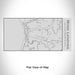 Rendered View of Moss Landing California Map Engraving on 17oz Stainless Steel Insulated Cola Bottle
