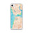 Custom iPhone SE Moss Landing California Map Phone Case in Watercolor