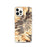 Custom Mount Baker Washington Map iPhone 12 Pro Phone Case in Ember
