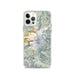 Custom Mount Baker Washington Map iPhone 12 Pro Phone Case in Woodblock