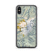 Custom Mount Baker Washington Map Phone Case in Woodblock