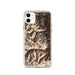Custom Mount Elbert Colorado Map Phone Case in Ember