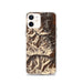 Custom Mount Elbert Colorado Map iPhone 12 Phone Case in Ember