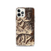 Custom Mount Elbert Colorado Map iPhone 12 Pro Phone Case in Ember