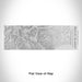 Rendered View of Mount Elbert Colorado Map Engraving on 10oz Stainless Steel Insulated Cup with Sipping Lid