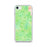 Custom Mount Elbert Colorado Map iPhone SE Phone Case in Watercolor