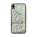 Custom Mount Elbert Colorado Map Phone Case in Woodblock