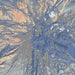 Mount Hood Oregon Map Print in Afternoon Style Zoomed In Close Up Showing Details