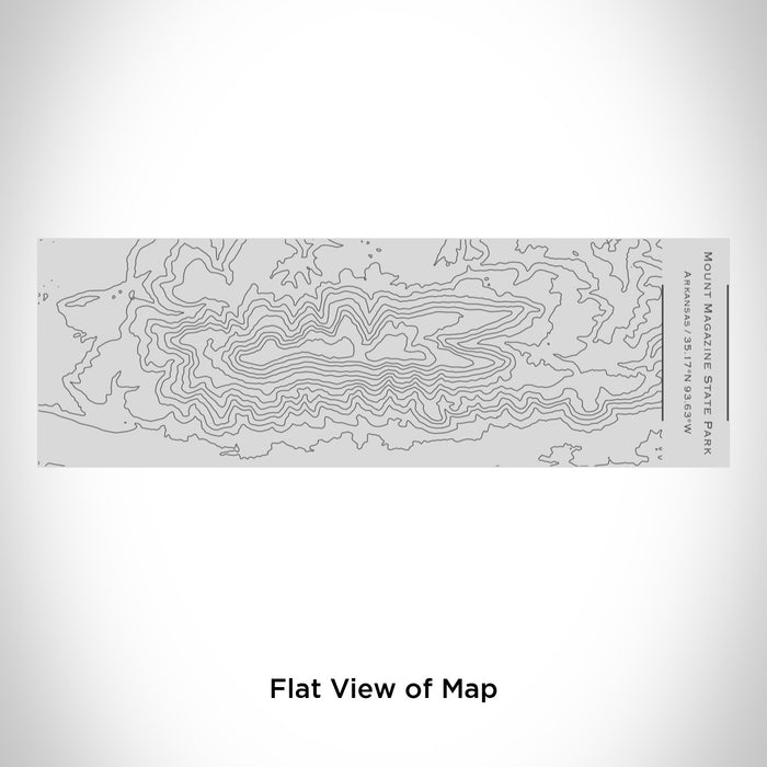 Mt. Magazine Map Mount Magazine State Park - Arkansas Engraved Topographic Map Insulate ...