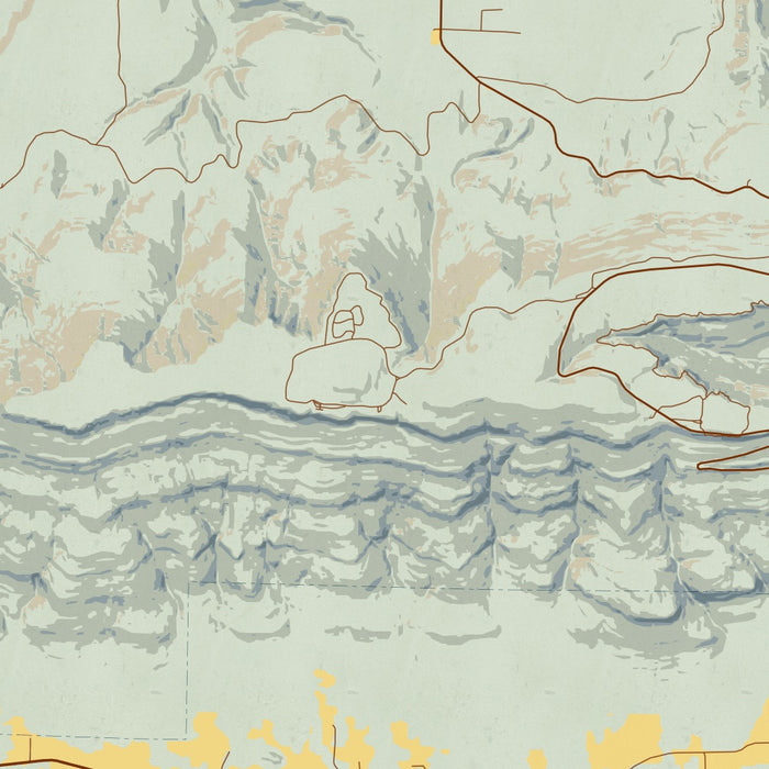 Mt. Magazine Map Mount Magazine State Park - Arkansas Map Print in Woodblock — JACE Maps