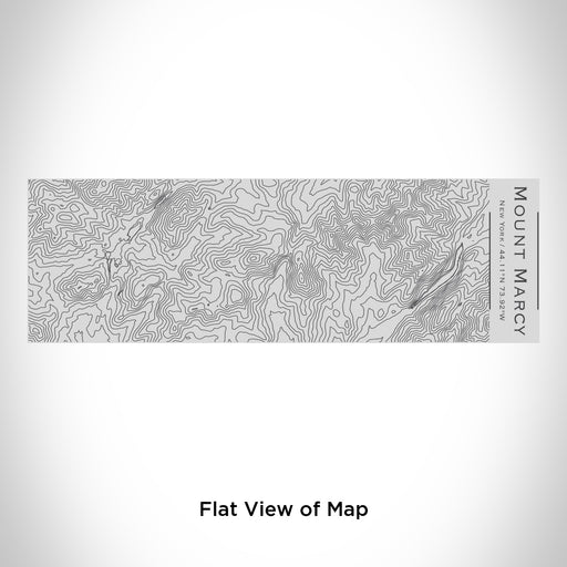 Rendered View of Mount Marcy New York Map Engraving on 10oz Stainless Steel Insulated Cup with Sipping Lid