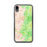 Custom iPhone XR Mount Mitchell North Carolina Map Phone Case in Watercolor