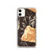Custom Mount Moosilauke New Hampshire Map Phone Case in Ember