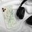 Custom Mount Moosilauke New Hampshire Map Phone Case in Woodblock on Table with Black Headphones