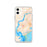 Custom Mount Pleasant South Carolina Map Phone Case in Watercolor