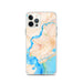 Custom Mount Pleasant South Carolina Map iPhone 12 Pro Phone Case in Watercolor