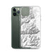 Custom Mount Princeton Colorado Map Phone Case in Classic on Table with Laptop and Plant