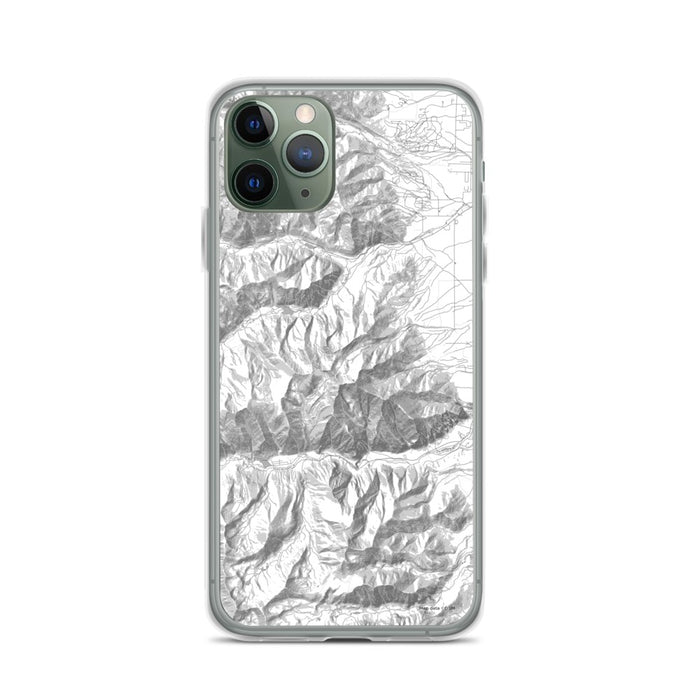 Custom Mount Princeton Colorado Map Phone Case in Classic