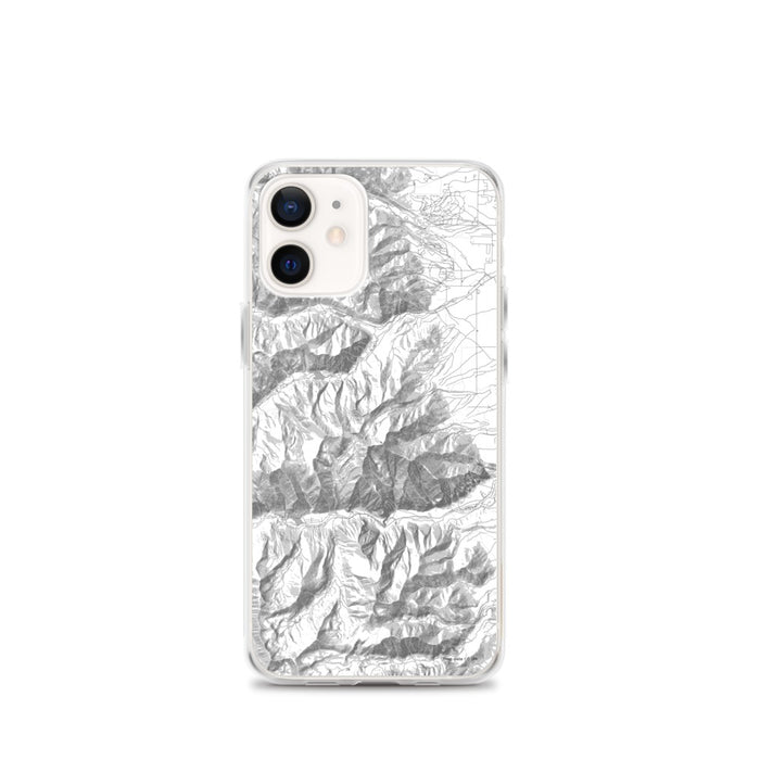 Custom Mount Princeton Colorado Map iPhone 12 mini Phone Case in Classic