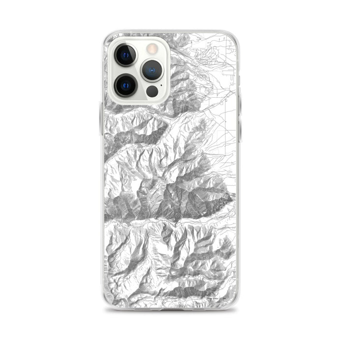 Custom Mount Princeton Colorado Map iPhone 12 Pro Max Phone Case in Classic
