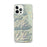 Custom Mount Princeton Colorado Map iPhone 12 Pro Max Phone Case in Woodblock