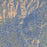 Mount Tamalpais California Map Print in Afternoon Style Zoomed In Close Up Showing Details