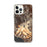 Custom Mount Tamalpais California Map iPhone 12 Pro Max Phone Case in Ember