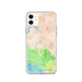 Custom Mount Tamalpais California Map Phone Case in Watercolor