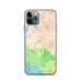 Custom Mount Tamalpais California Map Phone Case in Watercolor