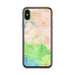 Custom Mount Tamalpais California Map Phone Case in Watercolor