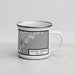 Right View Custom Mount Vernon New York Map Enamel Mug in Classic