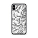 Custom Mount Whitney California Map Phone Case in Classic