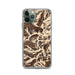 Custom Mount Whitney California Map Phone Case in Ember