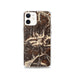 Custom iPhone 12 Mount Wilson Colorado Map Phone Case in Ember