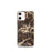Custom iPhone 12 mini Mount Wilson Colorado Map Phone Case in Ember