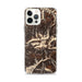 Custom iPhone 12 Pro Max Mount Wilson Colorado Map Phone Case in Ember