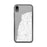 Custom iPhone XR Mukilteo Washington Map Phone Case in Classic