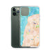 Custom Mukilteo Washington Map Phone Case in Watercolor
