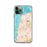 Custom iPhone 11 Pro Mukilteo Washington Map Phone Case in Watercolor