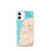 Custom iPhone 12 mini Mukilteo Washington Map Phone Case in Watercolor