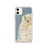 Custom iPhone 11 Mukilteo Washington Map Phone Case in Woodblock