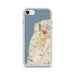 Custom iPhone SE Mukilteo Washington Map Phone Case in Woodblock